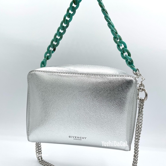 🆕 Givenchy Parfums Beauty Line Cosmetic Case to Convertible Crossbody Bag Purse - Picture 8 of 11